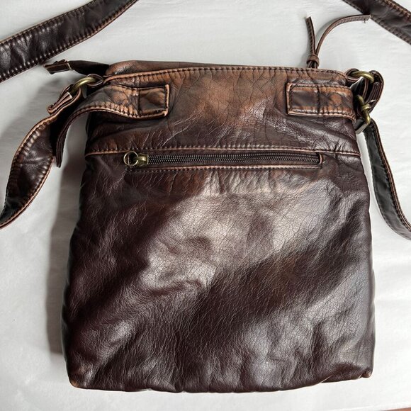 Scarleton Women's Ultra Soft Multi Pocket Crossbody Handbag Medium - Picture 3 of 5